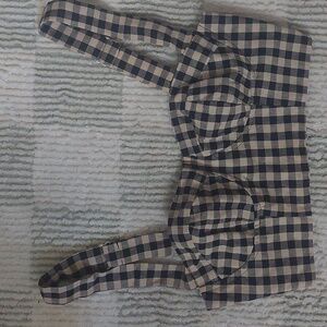 DISSH Gingham Bra Top